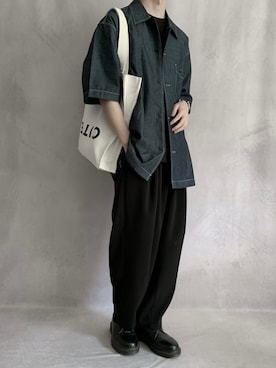 「KUUUPY」｜「アイテム（その他）」を使った、cobaさん（メンズ・173cm）の春コーディネート