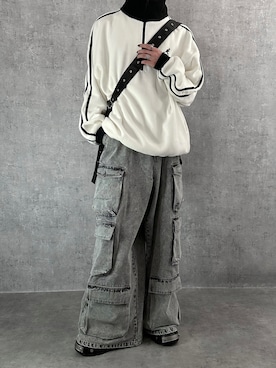 「SERACE（セラス）のアイテム」を使った、cobaさん（メンズ・173cm）の春コーディネート