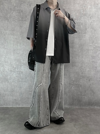 「SERACE(セラス)の【SERACE】Basic chain necklace / ベーシックチェーンネックレス(ネックレス)」を使った、cobaさん(メンズ・173cm)の春コーディネート