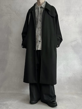 「アイテム（ブレスレット）」を使った、cobaさん（メンズ・173cm）の冬コーディネート