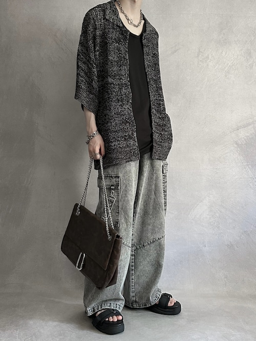 SERACE】Vintage design 2way chain shoulder bag