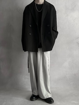 「きれいめカジュアル」｜cobaさん（メンズ・173cm）の冬コーディネート
