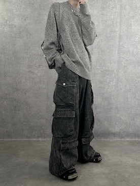 「SERACE（セラス）のアイテム」を使った、cobaさん（メンズ・173cm）の冬コーディネート