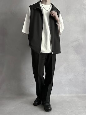 「FREAK'S STORE（フリークスストア）のアイテム（ドレスシューズ）」を使った、cobaさん（メンズ・173cm）の夏コーディネート