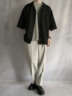 「Daniel Wellington（ダニエルウェリントン）のアイテム」を使った、cobaさん（メンズ・173cm）の春コーディネート