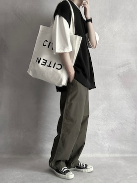 cobaさん（メンズ・173cm）の夏コーディネート