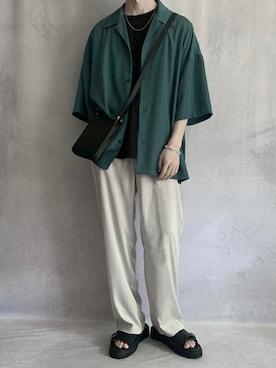 cobaさん（メンズ・173cm）の夏コーディネート