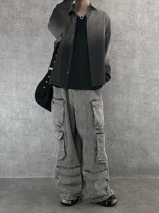 「SERACE(セラス)の【SERACE】Assorted design shirt / アソートデザインシャツ(シャツ/ブラウス)」を使った、cobaさん(メンズ・173cm)の秋コーディネート
