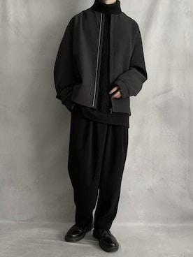 「KUUUPY」｜「アイテム（ブルゾン）」を使った、cobaさん（メンズ・173cm）の冬コーディネート