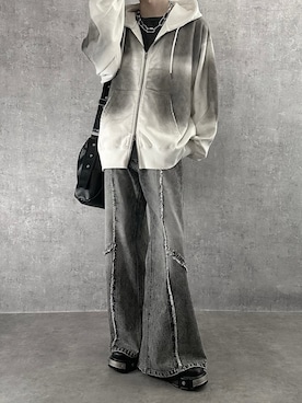 「SERACE（セラス）のアイテム（アクセサリー）」を使った、cobaさん（メンズ・173cm）の春コーディネート