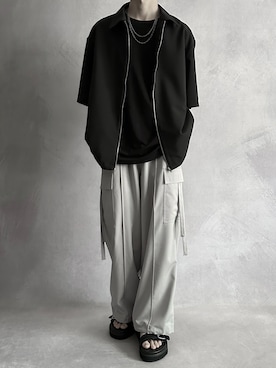 「SERACE（セラス）のアイテム」を使った、cobaさん（メンズ・173cm）の春コーディネート