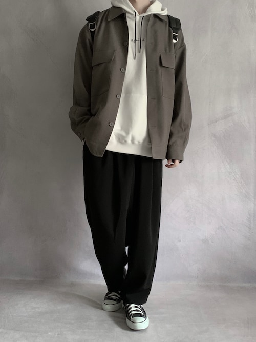 ■agnesb.■SWEAT PORTO ロゴフーディMEN agnes b. パーカー S179 SWEAT PORTO ロゴフーディ メンズ