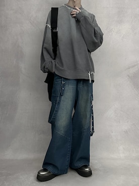 「アイテム（ドレスシューズ）」を使った、cobaさん（メンズ・173cm）の秋コーディネート