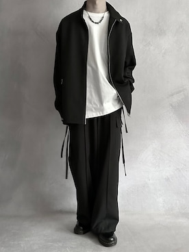 「アイテム（ジャケット/アウター）」を使った、cobaさん（メンズ・173cm）の秋コーディネート