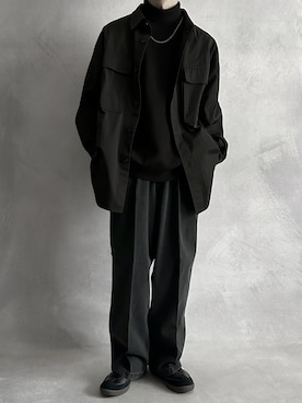 「SERACE」｜「アイテム（その他）」を使った、cobaさん（メンズ・173cm）の冬コーディネート