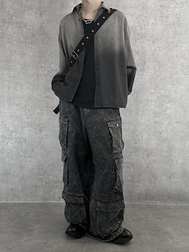 「SERACE（セラス）のアイテム（バッグ）」を使った、cobaさん（メンズ・173cm）の秋コーディネート