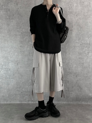 「SERACE(セラス)の【SERACE】Basic chain necklace / ベーシックチェーンネックレス(ネックレス)」を使った、cobaさん(メンズ・173cm)の春コーディネート