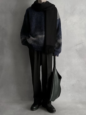 「FREAK'S STORE（フリークスストア）のアイテム（ドレスシューズ）」を使った、cobaさん（メンズ・173cm）の冬コーディネート