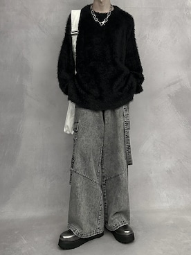 「アイテム（アクセサリー）」を使った、cobaさん（メンズ・173cm）の秋コーディネート