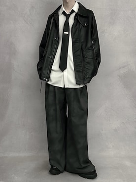 「アイテム（フォーマルスーツ/小物）」を使った、cobaさん（メンズ・173cm）の冬コーディネート