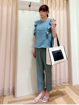 Maikoさん（レディース・162cm）の夏コーディネート