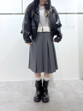 「FREE'S MART（フリーズマート）のアイテム」を使った、さらさん（レディース・160cm）の冬コーディネート