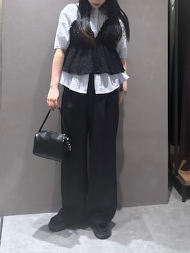 「FREE'S MART（フリーズマート）のアイテム（帽子）」を使った、さらさん（レディース・160cm）の夏コーディネート