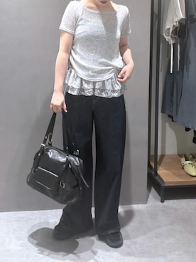 「FREE'S MART（フリーズマート）のアイテム」を使った、さらさん（レディース・160cm）の春コーディネート