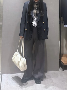 「FREE'S MART（フリーズマート）のアイテム（パンツ）」を使った、さらさん（レディース・160cm）の秋コーディネート