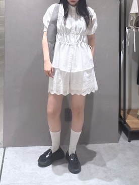 「FREE'S MART（フリーズマート）のアイテム」を使った、さらさん（レディース・160cm）の春コーディネート
