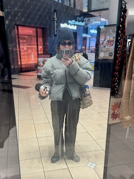 「NUEF （ヌエフ）のアイテム」を使った、miyukiさん（レディース・160cm）の冬コーディネート