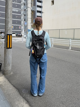 「TODAYFUL（トゥデイフル）のアイテム（パンツ）」を使った、miyukiさん（レディース・160cm）の春コーディネート
