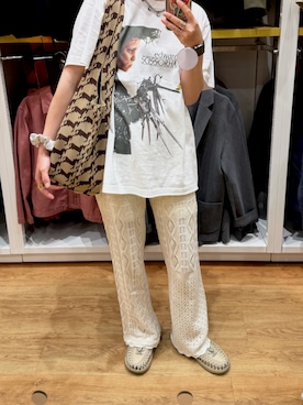 「KEEN（キーン）のアイテム」を使った、miyukiさん（レディース・160cm）の夏コーディネート