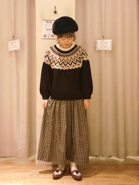 はじさん（レディース・155cm）の冬コーディネート