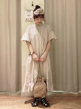 「SM2」｜はじさん（レディース・155cm・30代）の春コーディネート