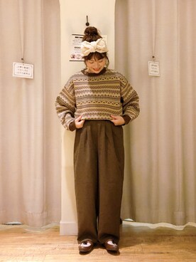 はじさん（レディース・155cm）の秋コーディネート