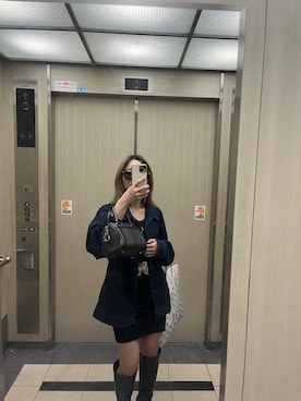 Miyuさん(レディース・154cm)の冬コーディネート