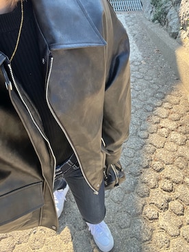 Miyuさん（レディース・154cm）の冬コーディネート