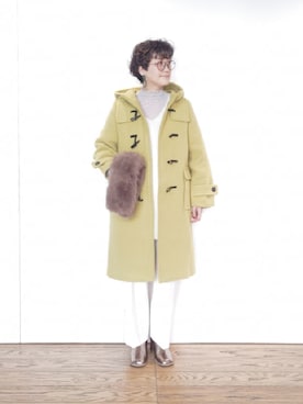 「Te chichi（テチチ）のアイテム（その他アウター）」を使った、ますきさん（レディース・165cm）の冬コーディネート