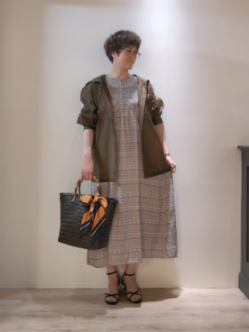 「Te chichi（テチチ）のアイテム（財布/小物）」を使った、ますきさん（レディース・165cm）の春コーディネート