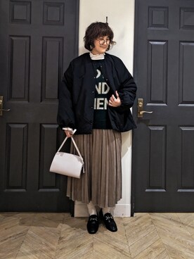 「Melan Cleuge ディアモール大阪」｜ますきさん（レディース・165cm）の秋コーディネート