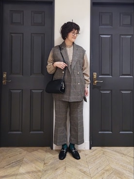 「Melan Cleuge ディアモール大阪」｜ますきさん（レディース・165cm）の秋コーディネート