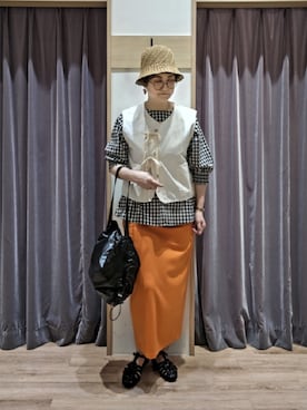 ますきさん（レディース・165cm）の春コーディネート