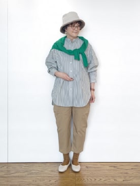 ますきさん（レディース・165cm）の夏コーディネート