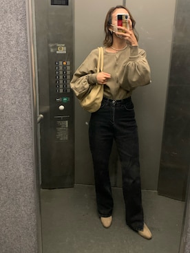 「amel（エイメル）のアイテム」を使った、kanaさん（レディース・163cm）の秋コーディネート