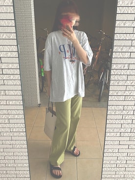 「Teva（テバ）のTeva　ORIGINAL UNIVERSAL（サンダル）」を使った、riさん（レディース・161cm）の夏コーディネート