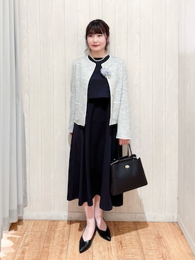 愛さん（レディース・165cm）の冬コーディネート