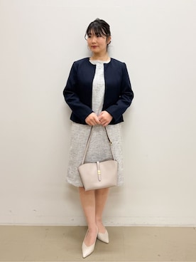 愛さん(レディース・165cm)の冬コーディネート