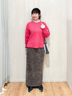 愛さん（レディース・165cm）の冬コーディネート