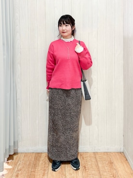 愛さん(レディース・165cm)の冬コーディネート